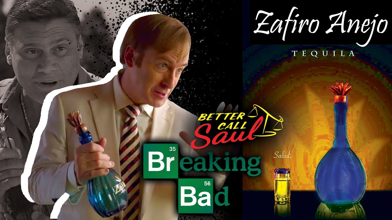Descubre el icónico Zafiro Tequila Blue Bottle de Better Call Saul